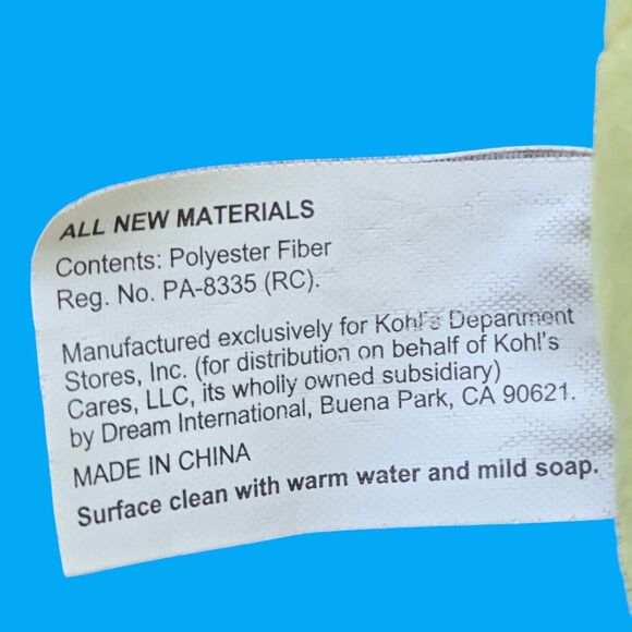 T-Bone 10" Yellow Plush Kohl's Cares Clifford Big Red Stuffed Toy Dog Friend - Picture 8 of 11